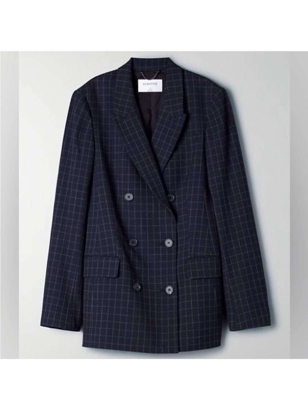 Aritzia Babaton Double Breasted Blazer Jacket Size 8